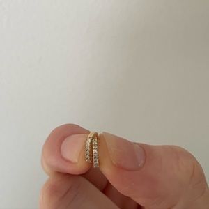 Dana Rebecca Diamond huggies mini pair earrings!